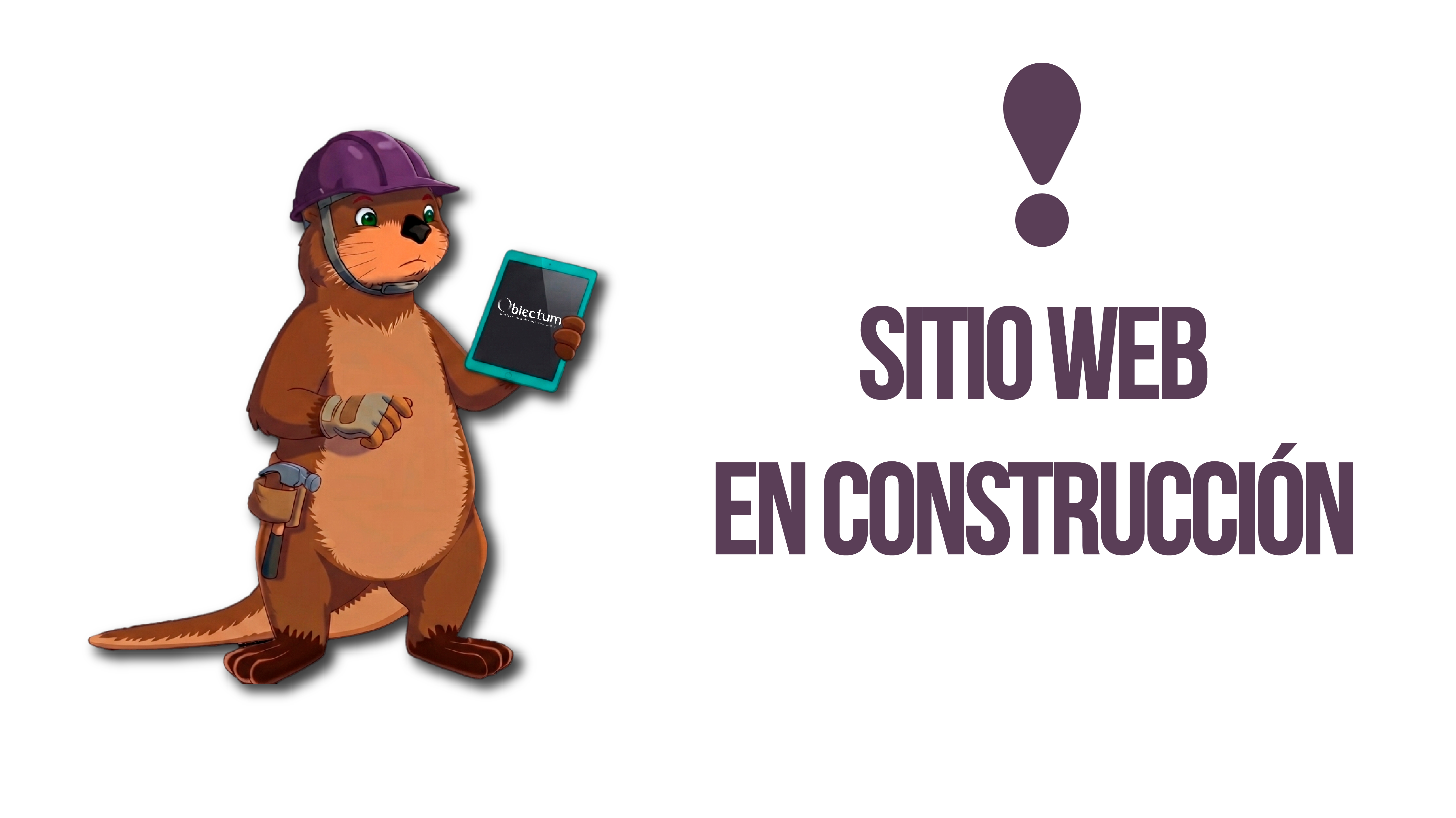 Obiectum: sitio web en construcción